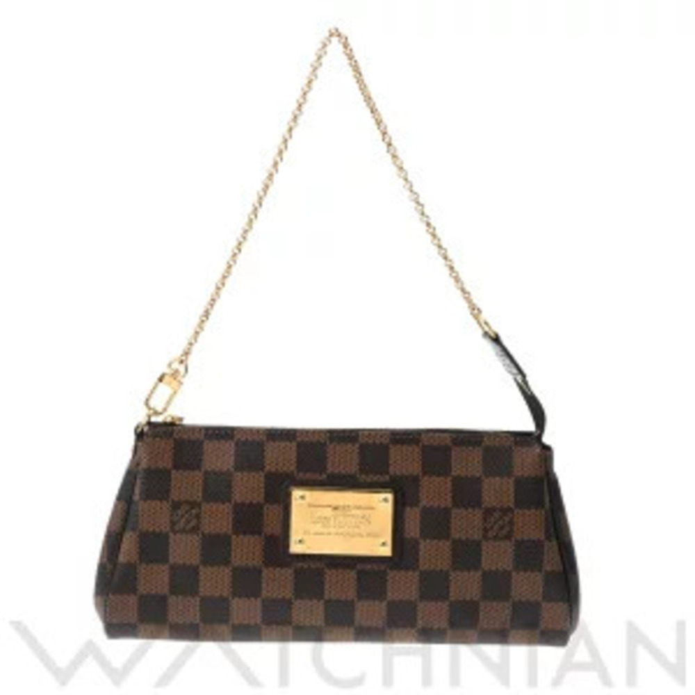 Louis Vuitton Damier Eva Brown Canvas Bag